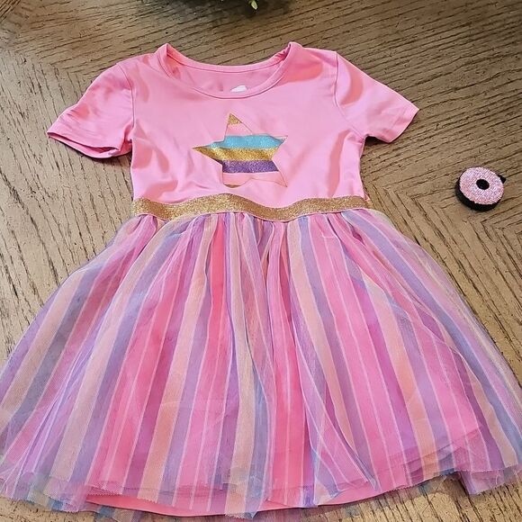 Star tulle dress size 5/6 Excellent Condition - Picture 1 of 10